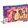 Clementoni - Princesas Disney - Puzzle infantil 24 maxi peças grandes Princesas Disney multicolor ㅤ