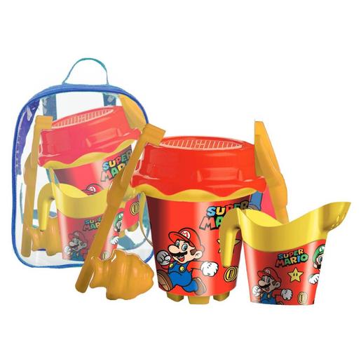 Super Mario - Pack mochila e acessórios para a areia