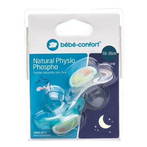 Bébé Confort - Pack 2 chupetas natural physio 18 a 36 meses