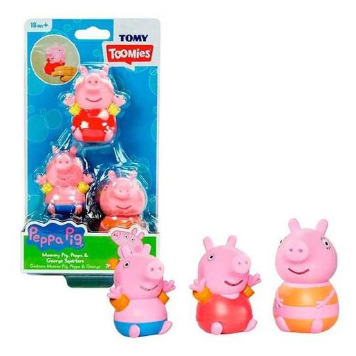 Peppa Pig - Mama Pig, Peppa e George para o banho