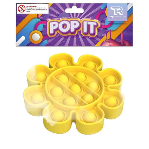 Pop It - Brinquedo sensorial flor (várias cores)