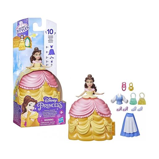 Princesas Disney - Muñeca Bella Sorpresa con Estilo