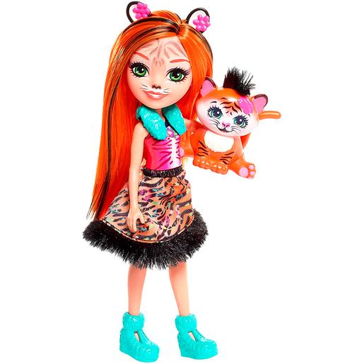Enchantimals - Tanzie Tiger - Boneca e Mascote