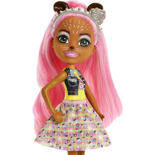 Mattel - Enchantimals - Enchantimals City Tails: muñeca con mascota erizo ㅤ