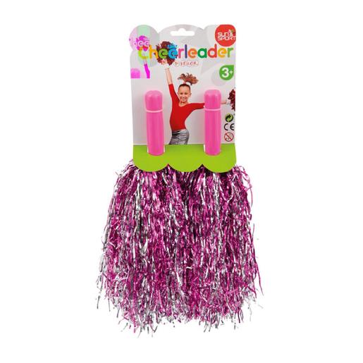 Sun & Sport - Pompons de cheerleader rosa