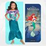 Disney - Fantasia de Sereia Infantil Festa Temática XS ㅤ