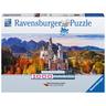 Ravensburger - Puzzle 1000 piezas, Vista panorámica del Castillo de Neuschwanstein, Calidad premium ㅤ