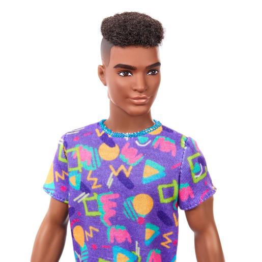 Barbie - Ken Fashionista cabelo afro - Conjunto estampado
