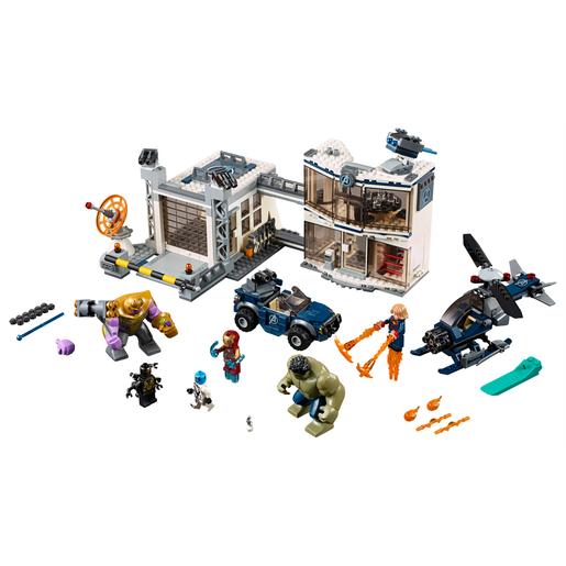 LEGO Marvel Os Vingadores - O Combate no Quartel dos Vingadores - 76131
