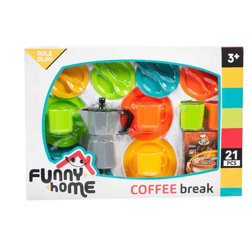 Funny Home - Conjunto de café com acessórios