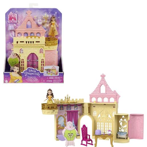 Disney - Mini casa de bonecas Castelo de Bela da Disney Princess ㅤ