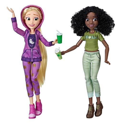 Princesas Disney - Rapunzel e Tiana - Pack Princesas Casual