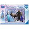 Ravensburger - Frozen - Puzzle XXL del Reino de la Reina de las Nieves, 100 piezas ㅤ