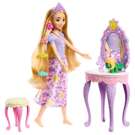 Disney - Rapunzel - Boneca Rapunzel com roupa e acessórios inspirados no filme ㅤ