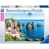 Ravensburger - Puzzle Paisagem Mediterrâneo Italia, 1000 Peças ㅤ