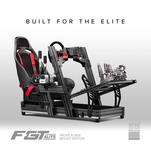 Next Level Racing Cockpit Aluminium Simulator para cadeirão Gaming Front & Side Mount Edition