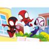 Clementoni - Puzzles infantis de super-heróis Spidey, 2x20 peças
