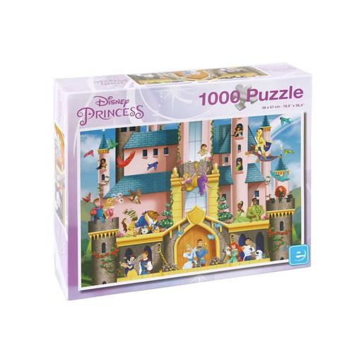 Princesas Disney - Puzzle palácio mágico - 1000 peças