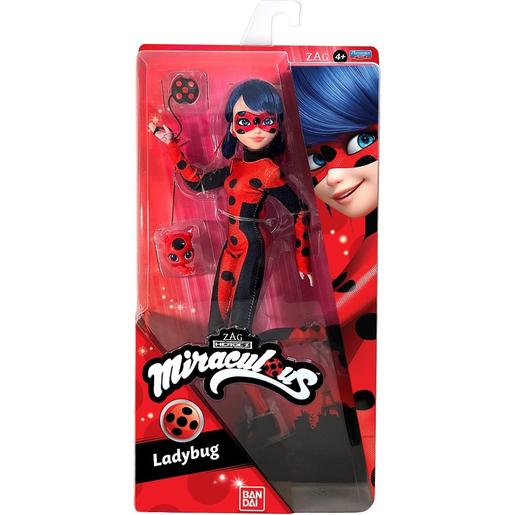 Bandai - Ladybug - Boneca articulada Ladybug de 26 cm ㅤ