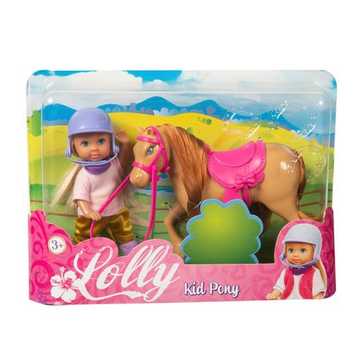 Lolly - Boneca Lolly Kid pônei ㅤ