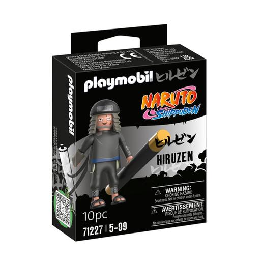 Playmobil - Brinquedo Naruto Hiruzen com Acessórios ㅤ