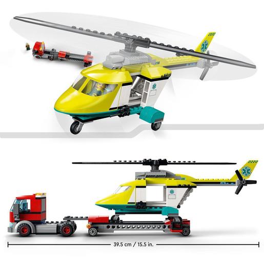 LEGO City - Transporte de helicóptero de salvamento - 60343