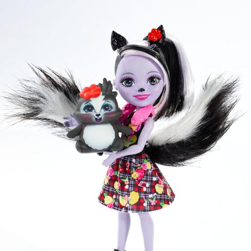 Enchantimals - Boneca com Mascote - Sage Skunk e Caper
