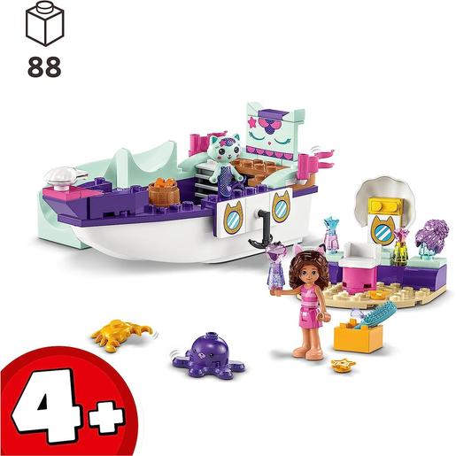LEGO Gabby's Dollhouse - Barco e spa de Gabby e MerCat - 10786