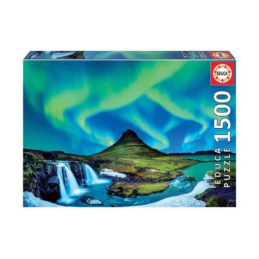 Educa Borrás - Aurora Boreal na Islândia - Puzzle 1500 peças