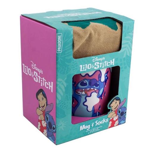 Disney - Conjunto de caneca e meias Lilo e Stitch
