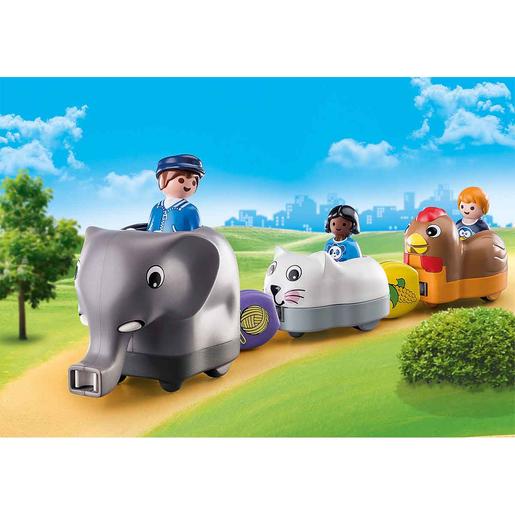 Playmobil 123 - O meu comboio de animais - 70405