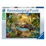 Ravensburger - Leopardos na selva - Puzzle 1500 peças
