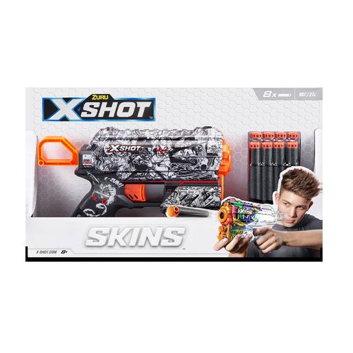 X-Shot - Pistola de dardos Skins Flux (Vários modelos)