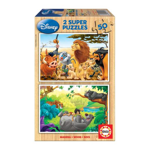 Educa Borrás - Disney - Pack Puzzles 2x50 Peças