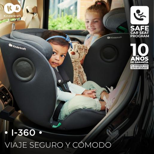 Kinderkraft - Cadeira auto I-360 (40-150 cm) Preto