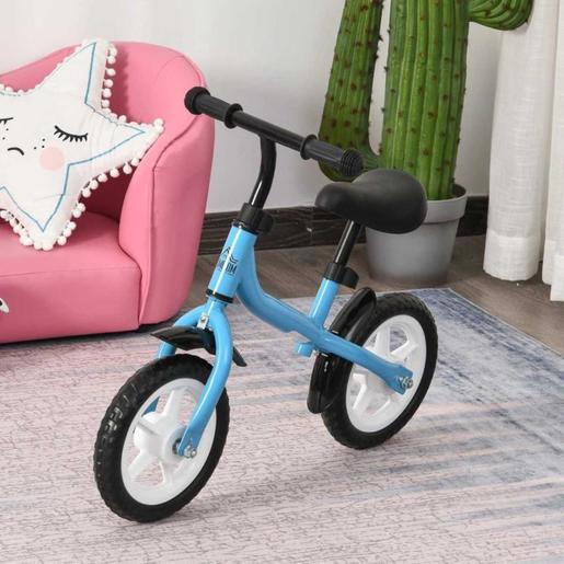 Homcom - Bicicleta sem pedais infantil Azul