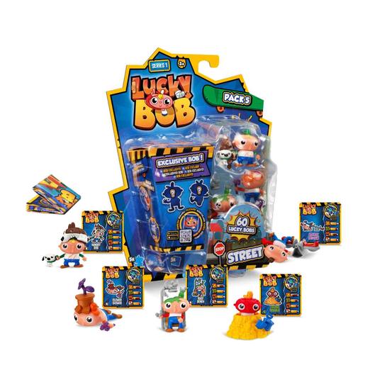 Lucky Bob - Pack 5 minifiguras série 1 (vários modelos)
