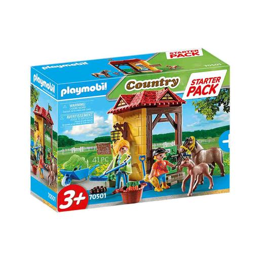 Playmobil - Starter Pack quinta de cavalos - 70501