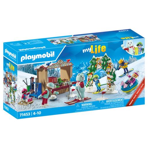Playmobil - Brinquedo Mundo Esquí ㅤ