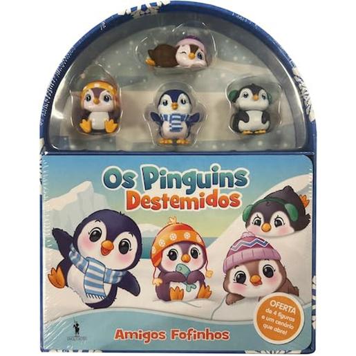 Mini livro de atividades: Os pinguins corajosos