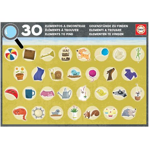 Educa Borrás - Cidade - Puzzle detetives 50 peças
