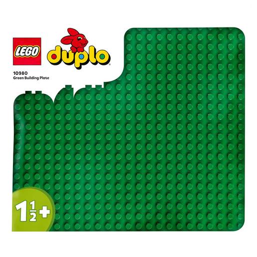 LEGO - Base de construção verde tipo Duplo 10980