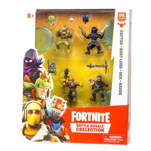 Fortnite - Pack 4 Figuras - Battle Royale Collection