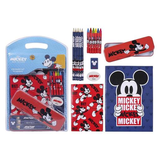 Mickey Mouse - Conjunto de papelaria escolar