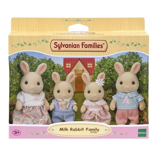 Sylvanian Families - Família coelho de leite - figura de brinquedo ㅤ