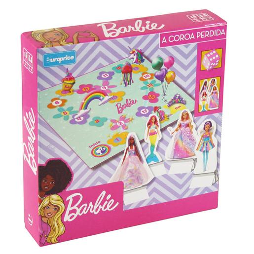 Barbie - A coroa perdida - jogo de tabuleiro