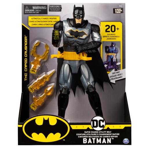 Batman - Figura Deluxe 30 cm com Cinto de Mudança Rápida
