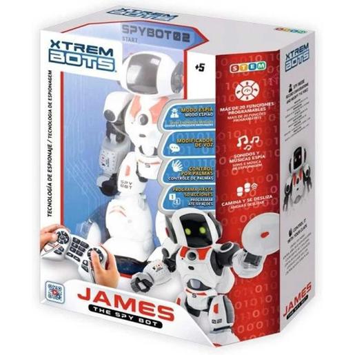 Robô espião James: o agente inteligente bot