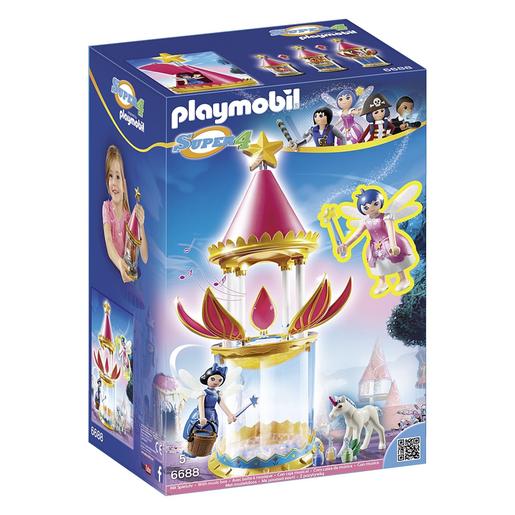 Playmobil - Torre Flor Mágica com Caixa Encantada e Twinkle - 6688