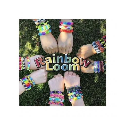 Bandai - Conjunto de tricotar com ligas multicoloridas e acessórios